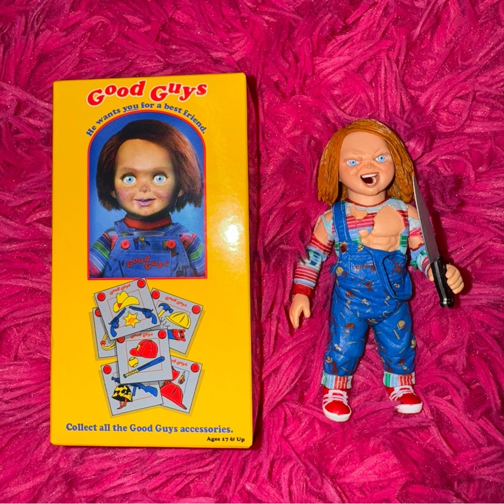neca buff chucky blind box collectible figure